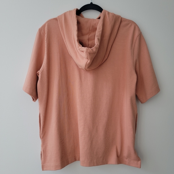 Roots Peach Pullover Hoodie L - Picture 2 of 5